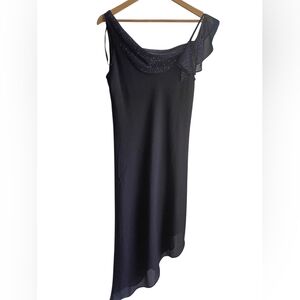 Vintage Y2K Fashion Bug "Fairy Grunge" Navy Blue Dress Size 8